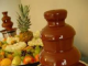 Аренда шоколадного фонтана 3 яруса на вечер с молочным шоколадом Barry Callebaut